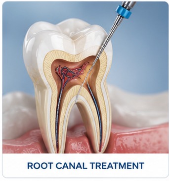 Minor Procedures dental treatment illustration